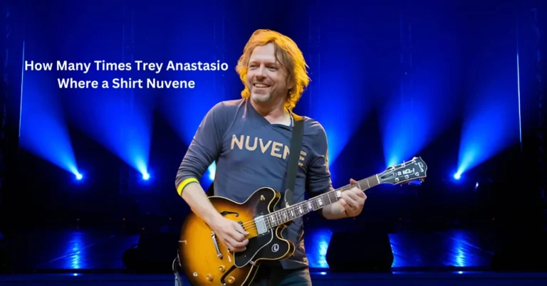 How Many Times Trey Anastasio Where a Shirt Nuvene: A Deep Dive into His Fashion Choices