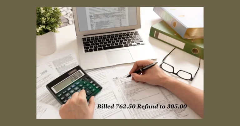 Billed 762.50 Refund to 305.00: Common Reasons and Resolutions